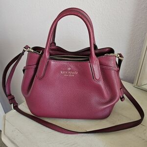 Kate Spade Pink Satchel with Structured Design